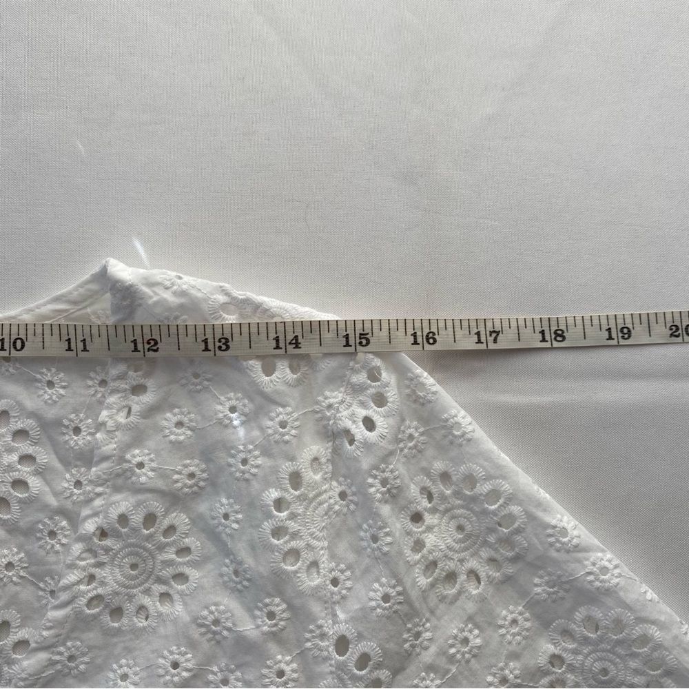 NWT Beach Riot White Delaney Eyelet Embroidered Mini Dress Size Small - Picture 12 of 14